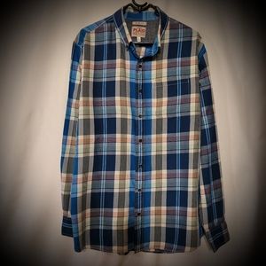 Men's Plaid Button Up